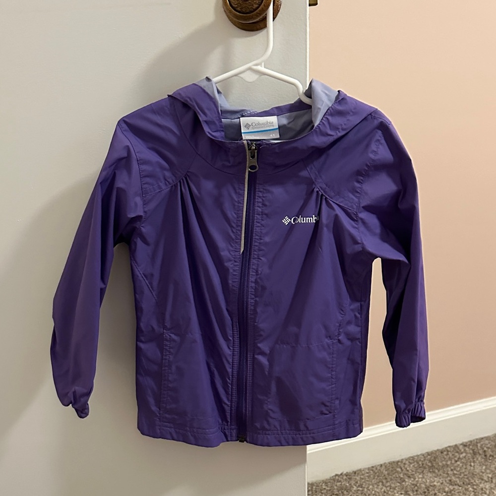 Columbia Violet Windbreaker Jacket